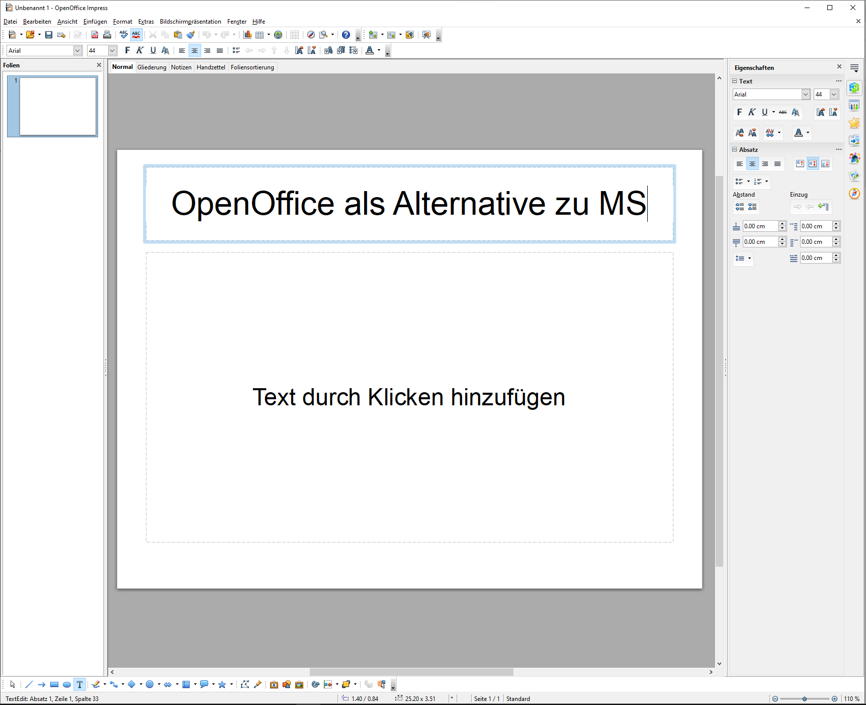 OpenOffice Office Suite